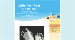 Desktop Screenshot of littlefeetfirst.com